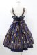 画像2: Angelic Pretty / Chocolate Rosetteジャンパースカート Free ネイビー H-25-07-26-1024-AP-OP-NS-ZH (2)