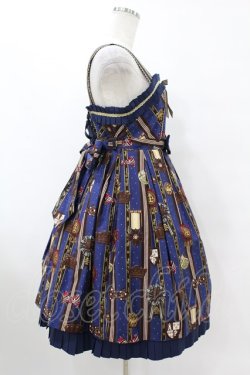 画像3: Angelic Pretty / Chocolate Rosetteジャンパースカート Free ネイビー H-25-07-26-1024-AP-OP-NS-ZH