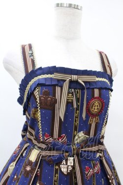 画像4: Angelic Pretty / Chocolate Rosetteジャンパースカート Free ネイビー H-25-07-26-1024-AP-OP-NS-ZH
