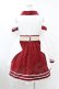 画像2: To Alice / 狐刺繍入り巫女風ワンピース+バレッタ M 白 H-25-07-26-1027-LO-OP-NS-ZH (2)