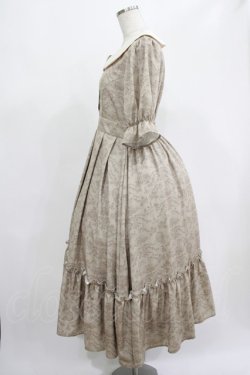 画像2: m petit by misako / NINA'sコラボ トワルドジュイワンピース M ベージュ H-25-07-26-006-LO-OP-NS-ZH