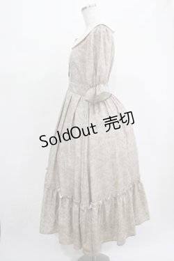 画像2: m petit by misako / NINA'sコラボ トワルドジュイワンピース M ベージュ H-25-07-26-006-LO-OP-NS-ZH