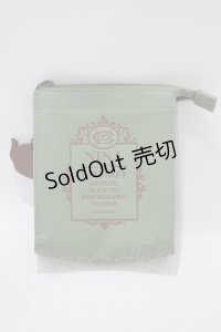 Maison de FLEUR Petite Robe canone / とっておきの紅茶ポーチ  グリーン H-25-07-26-059-EL-ZA-NS-ZH