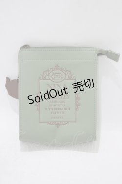 画像1: Maison de FLEUR Petite Robe canone / とっておきの紅茶ポーチ  グリーン H-25-07-26-059-EL-ZA-NS-ZH