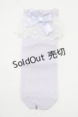 Angelic Pretty / Little Sweet Heartクルー丈ソックス  ラベンダー H-25-07-26-066-AP-ZA-NS-ZH