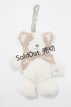 画像1: Maison de FLEUR Petite Robe canone / モフッと愛してかのちわちゃん  アイボリー H-25-07-26-067-EL-ZA-NS-ZH