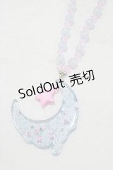 Angelic Pretty / Melty Moonネックレス  ブルー H-25-07-26-079-AP-AC-NS-ZH
