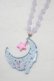 画像1: Angelic Pretty / Melty Moonネックレス  ブルー H-25-07-26-079-AP-AC-NS-ZH (1)