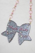 Angelic Pretty / ときめきリボンネックレス  ブラック H-25-07-26-080-AP-AC-NS-ZH