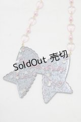 Angelic Pretty / ときめきリボンネックレス  ブラック H-25-07-26-080-AP-AC-NS-ZH