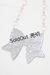 Angelic Pretty / ときめきリボンネックレス  ブラック H-25-07-26-080-AP-AC-NS-ZH