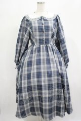 m petit by misako / サンリオキャラクターズコラボ シナモロール ワンピース M ブルー H-25-07-26-008-LO-OP-NS-ZH