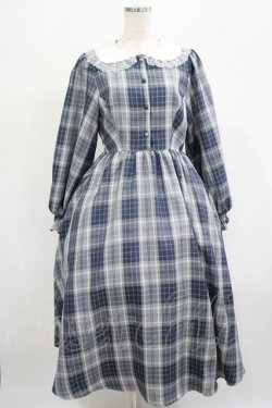 画像1: m petit by misako / サンリオキャラクターズコラボ シナモロール ワンピース M ブルー H-25-07-26-008-LO-OP-NS-ZH