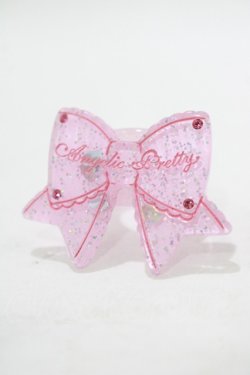 画像1: Angelic Pretty / ときめきリボンリング Free ピンク H-25-07-26-082-AP-AC-NS-ZH
