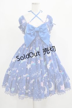 画像1: Angelic Pretty / Dream Skyワンピース Free アオ H-25-07-26-002-AP-OP-NS-ZH