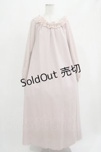 Maison de FLEUR Petite Robe canone / オフショルダーレースワンピース M ピンク H-25-07-26-011-EL-OP-NS-ZH