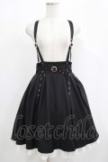 Amavel / L'Ange Dechu ハーネススカート Free ブラック H-25-07-26-014-CA-SK-NS-ZH