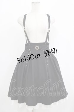 画像1: Amavel / L'Ange Dechu ハーネススカート Free ブラック H-25-07-26-014-CA-SK-NS-ZH