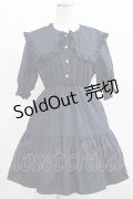 DearMyLoveRose / セーラーティアードワンピース M ネイビー H-25-07-26-015-EL-OP-NS-ZH