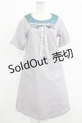 Maison de FLEUR Petite Robe canone / リセエンヌワンピース Free Gray H-25-07-26-016-EL-OP-NS-ZH