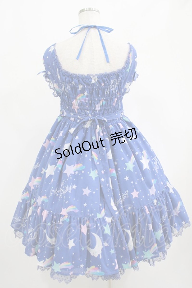 画像3: Angelic Pretty / Dream Skyワンピース Free アオ H-25-07-26-002-AP-OP-NS-ZH (3)