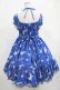 画像3: Angelic Pretty / Dream Skyワンピース Free アオ H-25-07-26-002-AP-OP-NS-ZH (3)