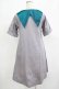 画像3: Maison de FLEUR Petite Robe canone / リセエンヌワンピース Free Gray H-25-07-26-016-EL-OP-NS-ZH (3)