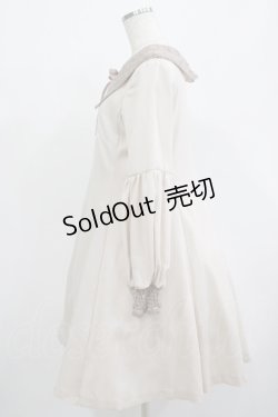 画像2: Maison de FLEUR Petite Robe canone / レース衿ワンピース M IVORY H-25-07-26-017-EL-OP-NS-ZH
