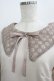 画像4: Maison de FLEUR Petite Robe canone / レース衿ワンピース M IVORY H-25-07-26-017-EL-OP-NS-ZH (4)