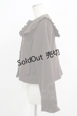 画像2: m petit by misako / セーラーショートコート M ブラウン H-25-07-26-019-LO-CO-NS-ZT-C047
