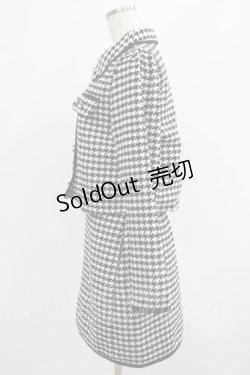 画像2: DearMyLoveRose / ジャケット&スカートセットアップ M ブラック H-25-07-26-021-EL-OP-NS-ZH