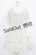 DearMyLove / 妖精フィッシュテールフリルワンピース M グリーン H-25-07-26-003-EL-OP-NS-ZH