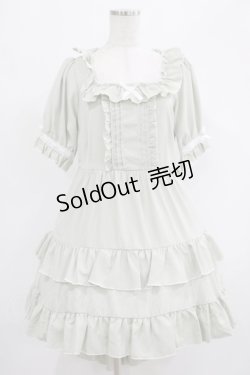 画像1: DearMyLove / 妖精フィッシュテールフリルワンピース M グリーン H-25-07-26-003-EL-OP-NS-ZH