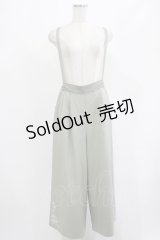 axes femme / 刺繍入サス付パンツ M グリーン H-25-07-26-023-AX-SK-NS-ZH