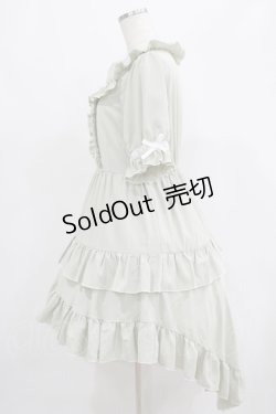 画像2: DearMyLove / 妖精フィッシュテールフリルワンピース M グリーン H-25-07-26-003-EL-OP-NS-ZH