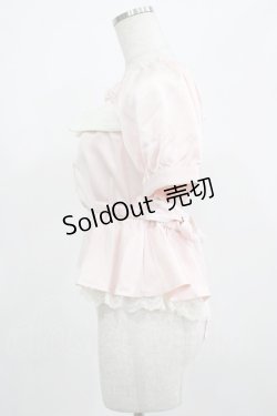 画像2: Swankiss / パフスリーブトップス Free ピンク H-25-07-27-027-CA-TO-NS-ZH
