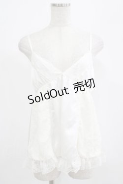 画像1: Swankiss / サテンキャミソール Free オフ H-25-07-27-028-CA-TO-NS-ZH