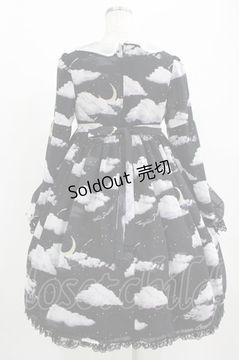 画像3: Angelic Pretty / Misty Skyワンピース Free ブラック H-25-07-27-003-AP-OP-NS-ZH (3)