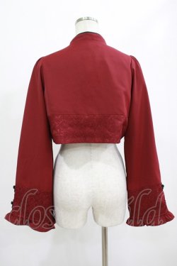 画像3: axes femme kawaii / チャイナ釦ボレロ M ワイン H-25-07-27-034-AX-TO-NS-ZH