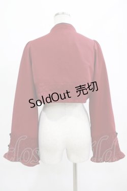 画像3: axes femme kawaii / チャイナ釦ボレロ M ワイン H-25-07-27-034-AX-TO-NS-ZH