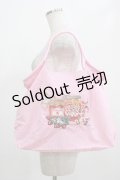 m petit by misako / ジャム刺繍ショッピングバッグ  ピンク H-25-07-27-038-LO-BG-NS-ZH