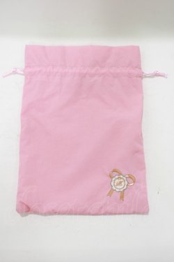 画像4: m petit by misako / ジャム刺繍ショッピングバッグ  ピンク H-25-07-27-038-LO-BG-NS-ZH