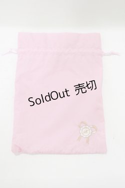 画像4: m petit by misako / ジャム刺繍ショッピングバッグ  ピンク H-25-07-27-038-LO-BG-NS-ZH