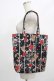 画像1: ALICE and the PIRATES / ローズジェイル柄トートBag  ブラック H-25-07-27-039-PA-BG-NS-ZH (1)