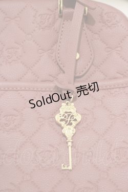 画像2: Maison de FLEUR / モノグラムトラペゾイドバッグ  ピンク H-25-07-27-040-LO-BG-NS-ZH