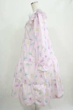 画像2: Nile Perch / ティアードロングワンピース Free ピンク H-25-07-27-004-LO-OP-NS-ZH