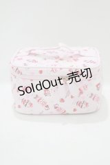 BABY,THE STARS SHINE BRIGHT / Berry Berry Strawberry Parfait〜くみゃちゃんアイスを添えて〜柄バニティポーチ  ピンク H-25-07-27-041-BA-ZA-NS-ZH