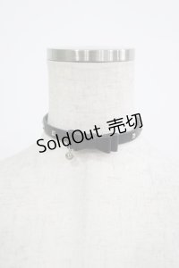 pium / リボンスタッズレザーブレスチョーカー  ブラック H-25-07-27-047-LO-AC-NS-ZH