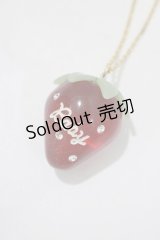 BABY,THE STARS SHINE BRIGHT / キャンディストロベリーネックレス  レッド H-25-07-27-057-BA-AC-NS-ZH