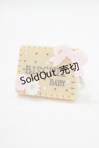 BABY,THE STARS SHINE BRIGHT / リボンとお花のビスケットリング  ベージュ H-25-07-27-058-BA-AC-NS-ZH
